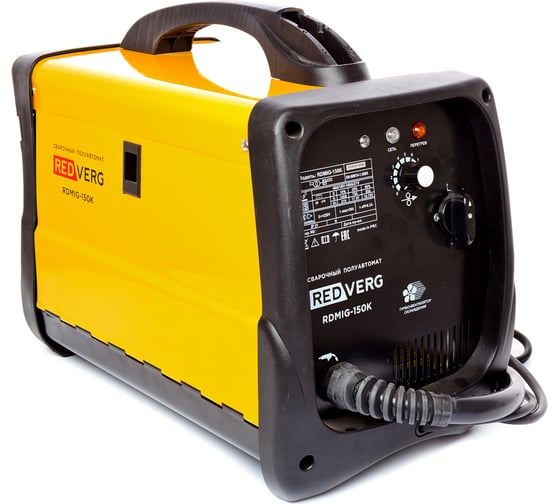 Изображение товара Сварочный аппарат REDVERG RDMIG-150K полуавтомат 5021005