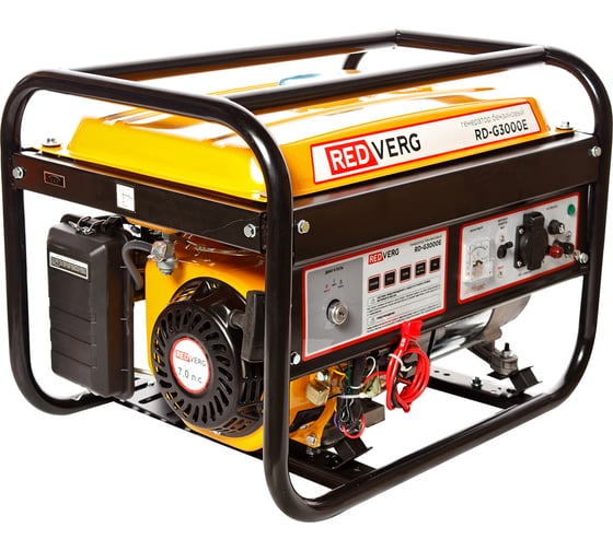 Изображение товара Бензиновый генератор REDVERG RD-G3000E 6631520