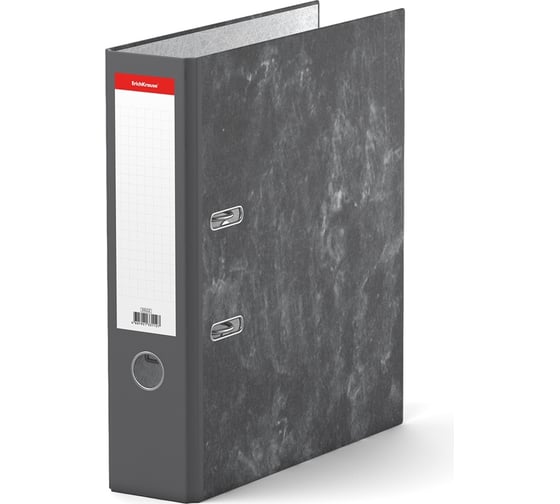 Изображение товара Папка-регистратор ErichKrause с арочным механизмом Эконом, А4, 70 мм, серый 33112