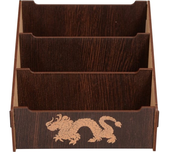 Изображение товара Подставка для специй МУЛЬТИДОМ Лунный Дракон З секции размер 12x15x15,7 см МБ88-466
