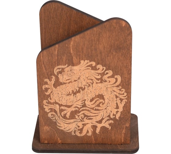 Изображение товара Подставка для салфеток МУЛЬТИДОМ Лунный Дракон размер 12x8х15,5 МБ88-465