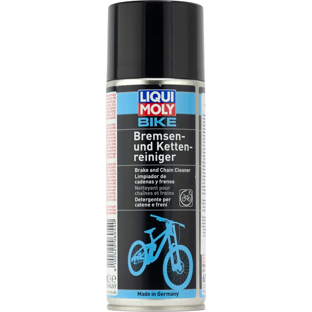 Изображение товара Очиститель тормозов и цепей велосипеда LIQUI MOLY 0.4 л для эффективной очистки