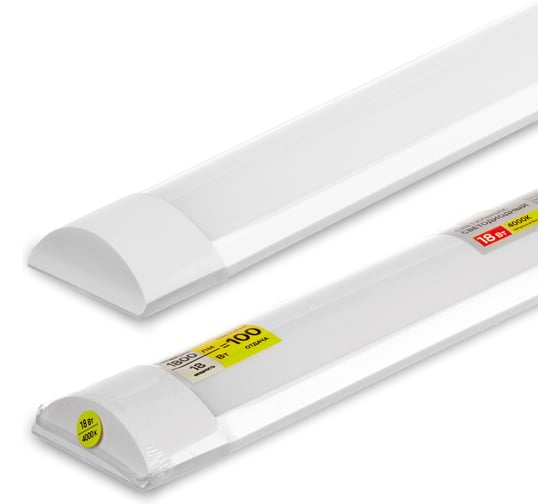 Изображение товара Светодиодный линейный светильник LED Wolta 18 Вт, 4000К Дневной свет, IP40, WLFS18W03