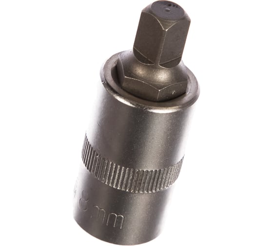 Изображение товара Головка 1/2" со вставкой квадрат 8 мм, L=55 мм Professional АвтоDело 39268 14808