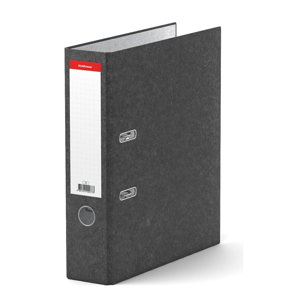 Изображение товара Папка-регистратор с арочным механизмом ErichKrause Basic А4 70 мм серый