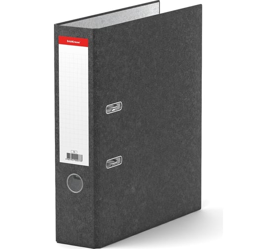 Изображение товара Папка-регистратор с арочным механизмом ErichKrause Basic, разборная, А4, 70 мм, серый 73