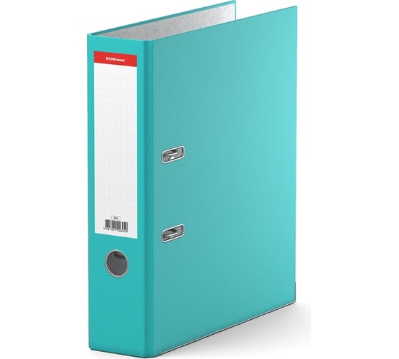 Изображение товара Папка-регистратор с арочным механизмом ErichKrause Standard, разборная, А4, 70 мм, бирюзовый 694