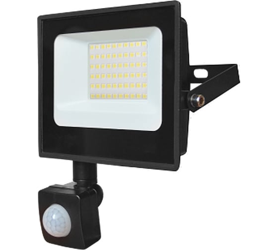 Изображение товара Светодиодный прожектор IONICH тм iflsled-dob-дд-50-865-bl-ip65 с инфракрасным датчиком движения 1493
