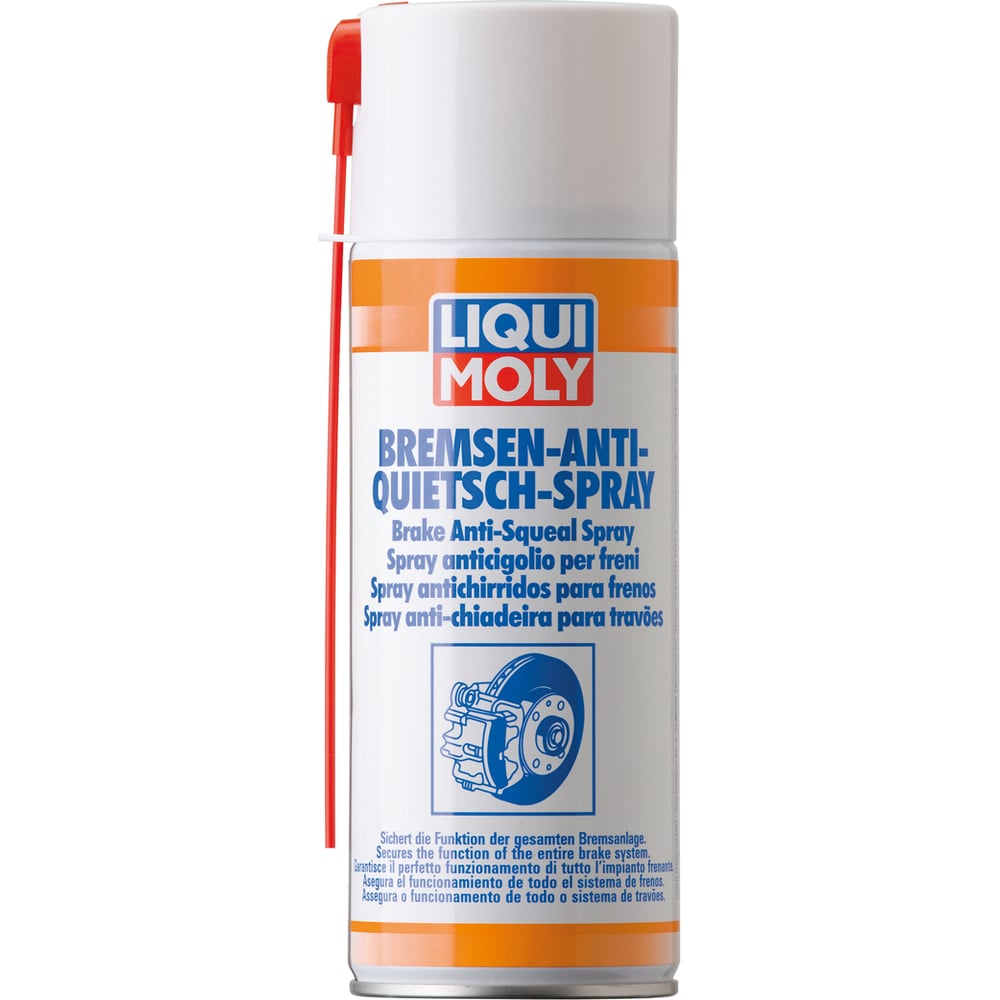 Изображение товара Смазка для тормозной системы LIQUI MOLY Bremsen-Anti-Quietsch-Spray 0.4 л синтетическая