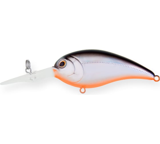 Изображение товара Воблер Strike Pro Wormouth Wobbler 62 цвет: A70T Black Silver OB EG-037F#A70T