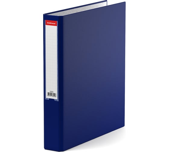 Изображение товара Папка-регистратор на 2 D-кольцах ErichKrause Business, А4, 50 мм, синий 36099
