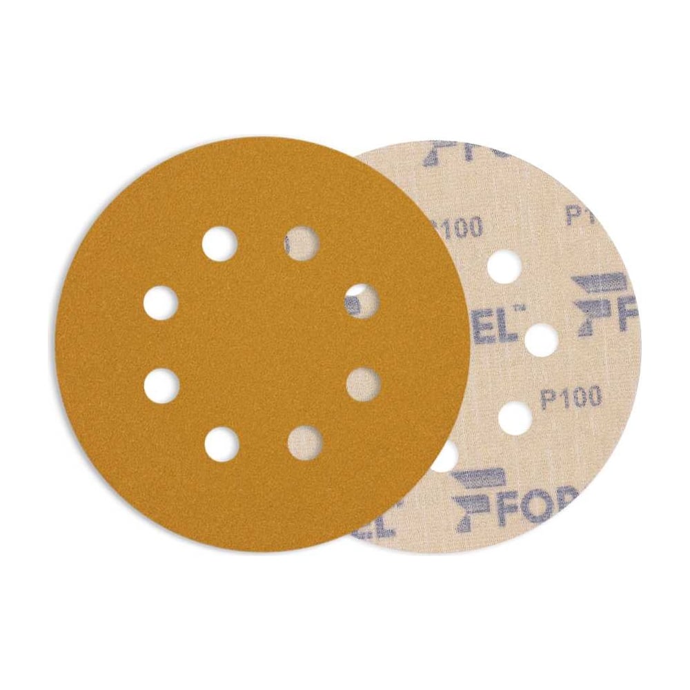 Изображение товара Диск DIAMOND 125 мм, 8 отв., P100, 10 шт Formel 10951120100