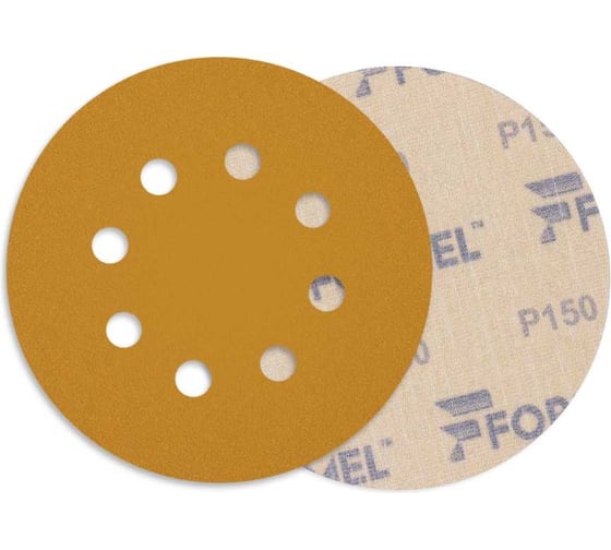 Изображение товара Диск DIAMOND 125 мм, 8 отв., P150, 10 шт Formel 10951120150