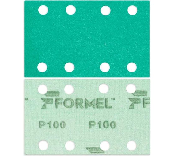 Изображение товара Полоса на пленочной основе FILM 81x133 мм, 8 отв., P100, 50 шт Formel 82352130100