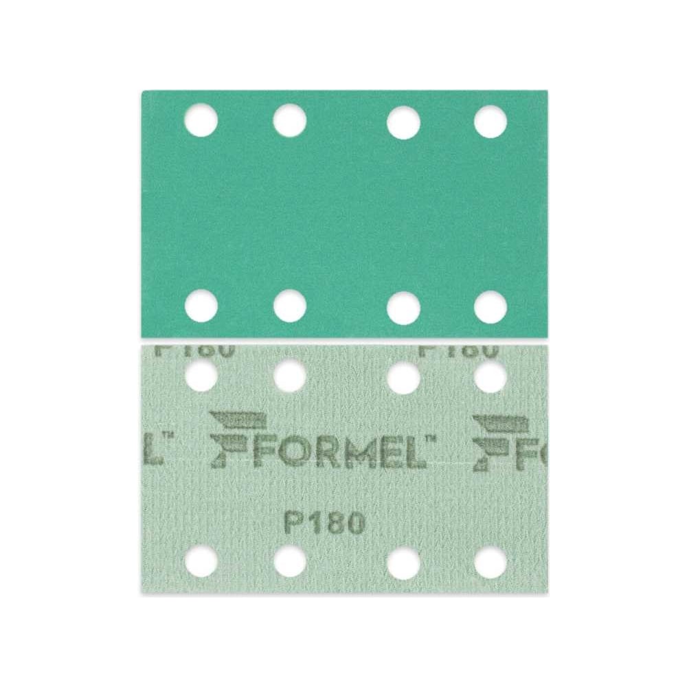 Изображение товара Полоса на пленочной основе FILM 81x133 мм, 8 отв., P180, 50 шт Formel 82352130180