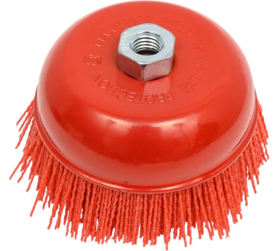 Изображение товара Щетка чашечная нейлоновая для ушм 125 мм, М14 HEADROCK 401-055-125