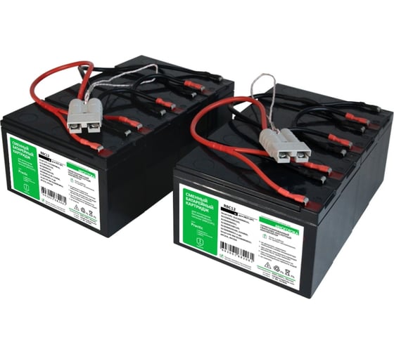 Изображение товара Сменный батарейный картридж для ИБП МНОГОТОКА RBC12 серия Practic - APC: 24 В, 28,8 Ач, 20 кг RBC12 Practic