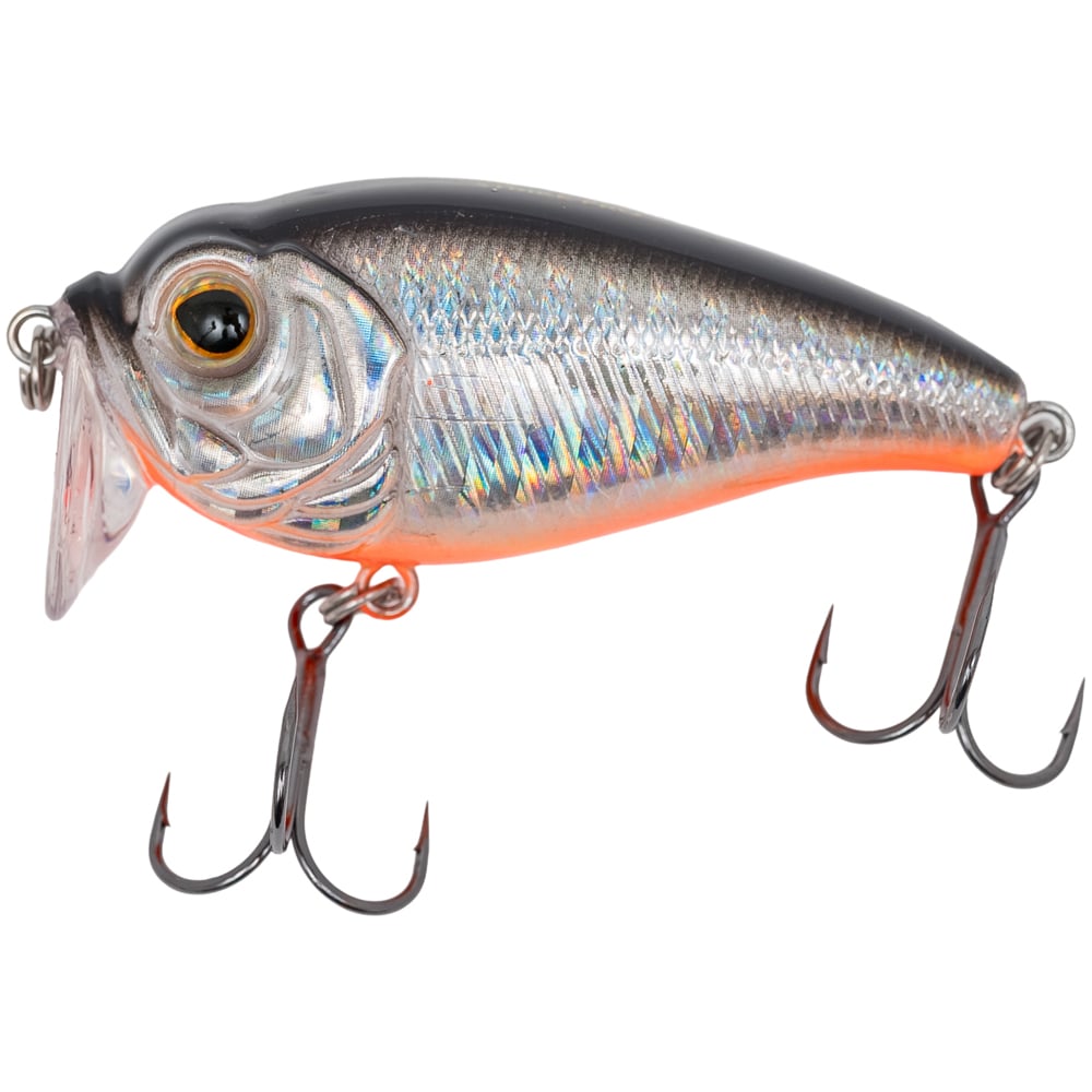 Изображение товара Воблер Strike Pro Chubby Crank 58L Black Silver для спиннинговой ловли
