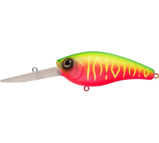 Изображение товара Воблер Strike Pro Crankee Deep Diver 70 цвет: A230S Watermelon Mat Tiger JL-037F#A230S