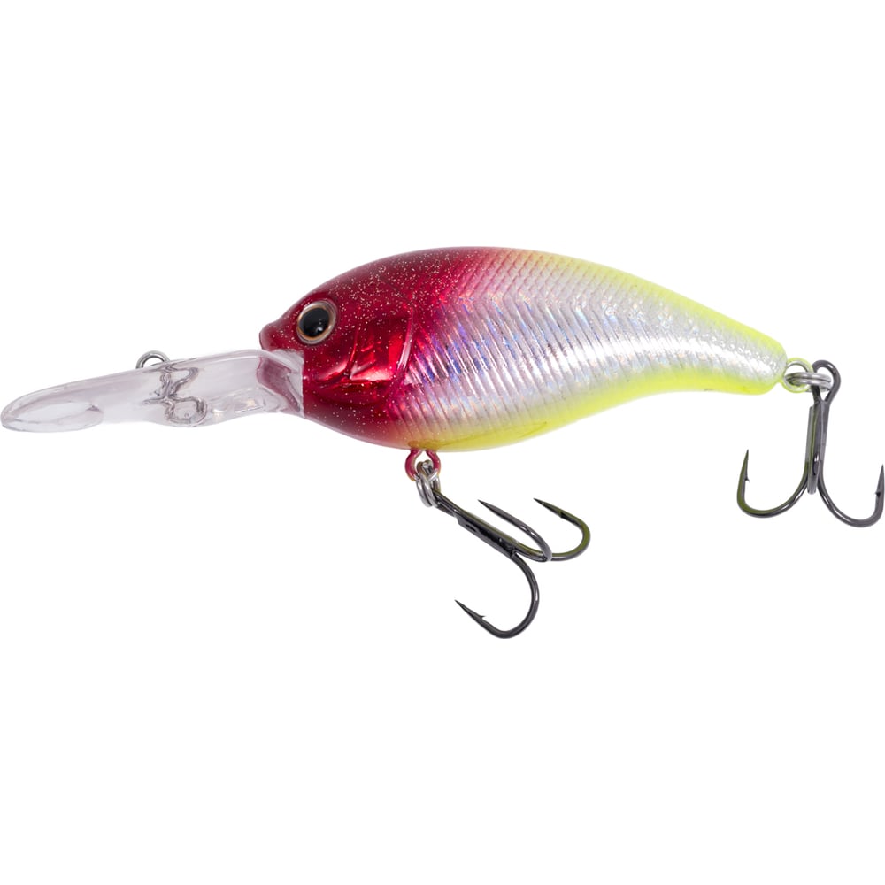 Воблер Strike Pro Crankee Deep Diver 55 цвет: X10-713 Clown Silver JL-036F#X10-713
