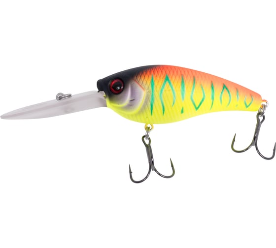 Изображение товара Воблер Strike Pro Crankee Deep Diver 70 цвет: A242S Sunrise Mat Tiger JL-037F#A242S