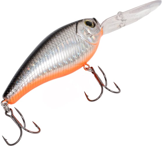 Изображение товара Воблер Strike Pro Crankee Deep Diver 70 цвет: A70-713 Black Silver OB JL-037F#A70-713