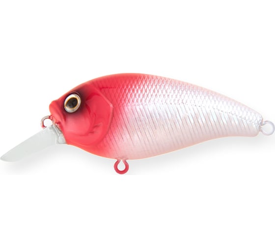 Изображение товара Воблер Strike Pro Crankee Diver 60 цвет: 022PPP-713 Redhead Silver JL-038F#022PPP-713