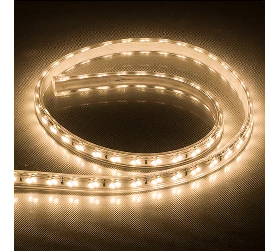 Изображение товара Светодиодная лента FERON 120SMD 5730 /м 11Вт/м 230V IP65 50м, 3000K, LS705 32716