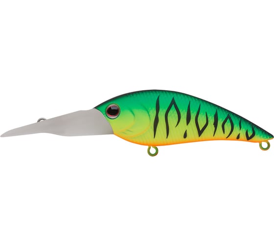Изображение товара Воблер Strike Pro Classic Shad 70 цвет: GC01S Mat Tiger EG-013F#GC01S
