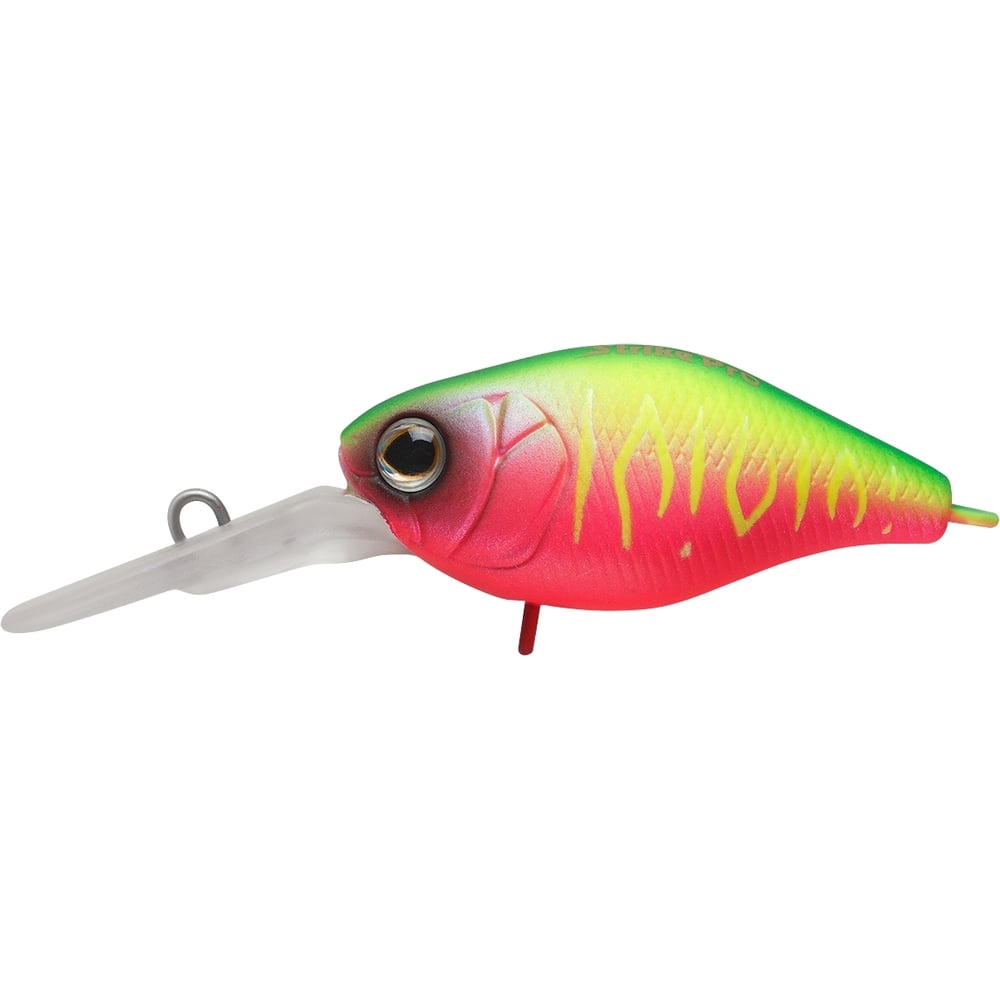 Изображение товара Воблер Strike Pro Cranky-X Deep 50 цвет: A230S Watermelon Mat Tiger EG-165L#A230S Изображение товара Воблер Strike Pro Cranky-X Deep 50 цвет: A230S Watermelon Mat Tiger EG-165L#A230S