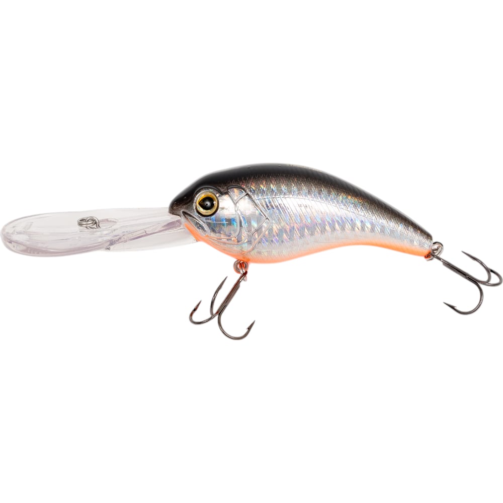 Изображение товара Воблер Strike Pro Crankee Runner 80 цвет: A70-713 Black Silver OB EG-042F#A70-713 Изображение товара Воблер Strike Pro Crankee Runner 80 цвет: A70-713 Black Silver OB EG-042F#A70-713