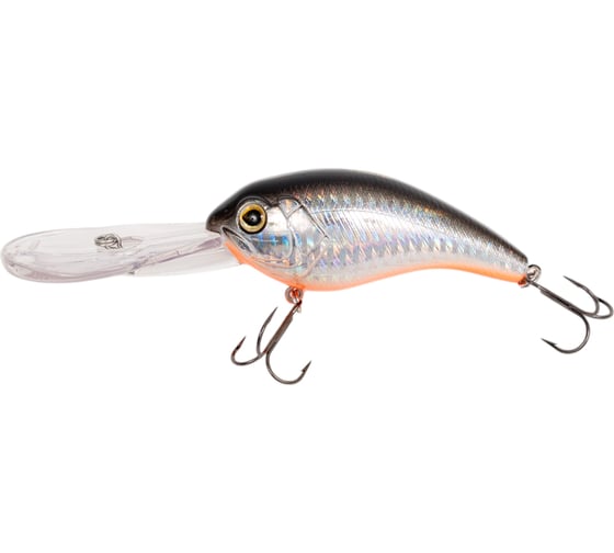 Изображение товара Воблер Strike Pro Crankee Runner 80 цвет: A70-713 Black Silver OB EG-042F#A70-713