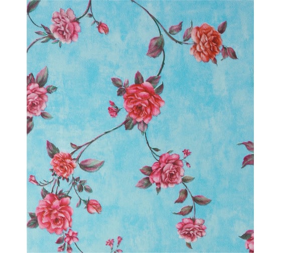 Изображение товара Самоклеящиеся панели-обои ПВХ LAKO теплоизоляционные, барокко голубой, 50x600 см LKD-03-002-OB