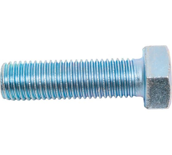 Изображение товара Болт с шестигранной головкой Метизный двор 16x55 DIN 933, 50 шт. 4607159065513