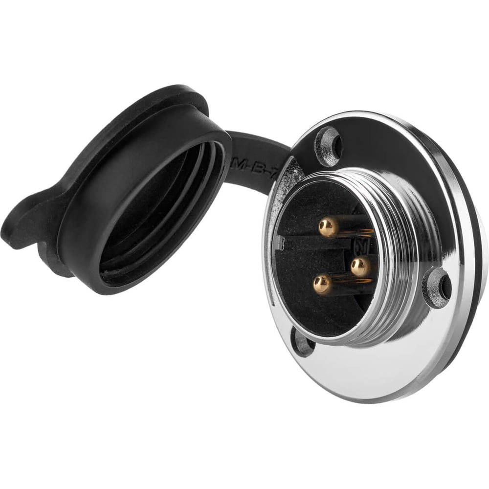 Изображение товара Розетка панельная 3-М PIN0321 МАСТЕР ПТК надежное электросоединение