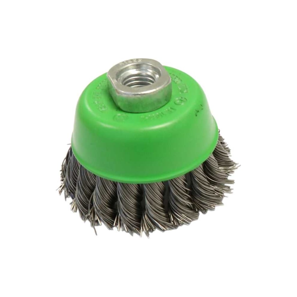 Изображение товара Щетка чашеобразная узловая из нержавеющей стали диаметр 65 мм BTI 57 522