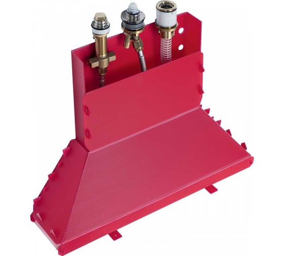 Изображение товара Скрытая часть смесителя на 3 отверстия на край ванны Hansgrohe Secubox 13437180