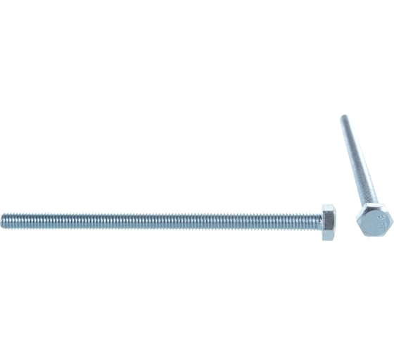 Изображение товара Болт с шестигранной головкой Метизный двор 6x100 DIN 933, 100 шт. 11906100