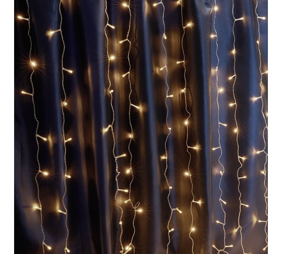 Изображение товара Гирлянда FERON 230V 204 LED 2700K, IP44 , шнур 3м, CL19 32328