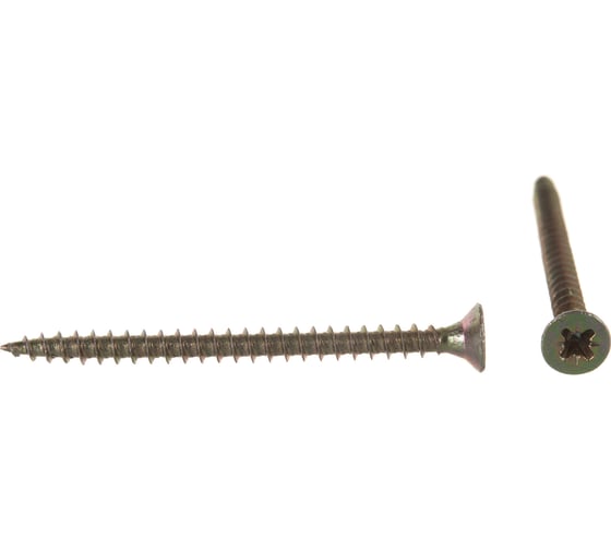 Изображение товара Потайной универсальный шуруп Метизный двор 3,0x45, желтый, 22 шт. 4690441018571