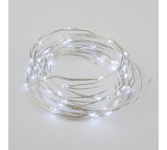 Изображение товара Гирлянда Uniel ULD-S0200-020/SСB/2AA WHITE IP20 DEW UL-00010896