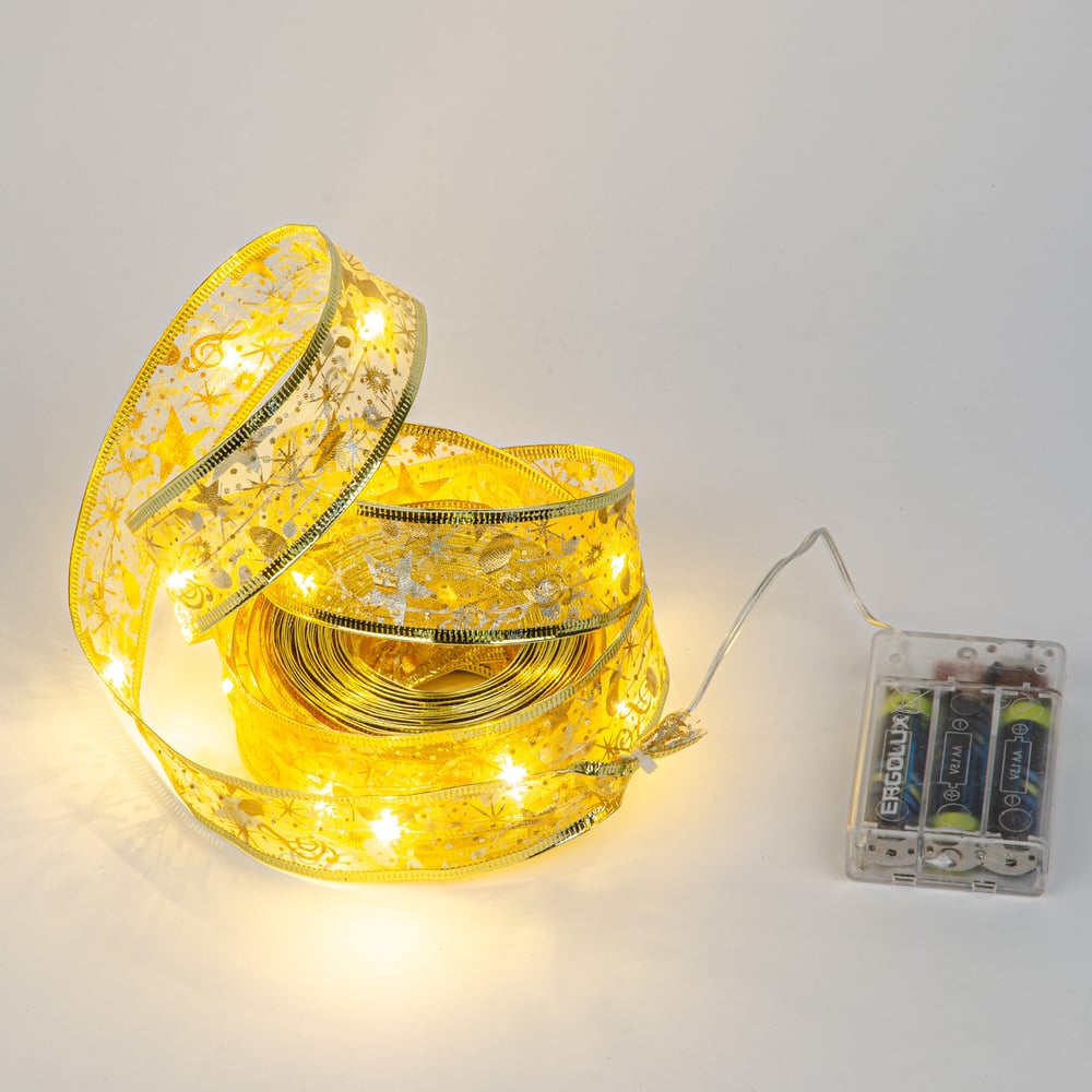 Изображение товара Гирлянда Uniel ULD-S1000-100/SCB WARM WHITE 10m светодиодная