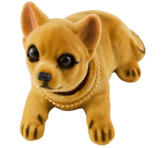 Изображение товара Большая собака в машину с освежителем "Яблоко" SKYWAY Чихуахуа S04201008