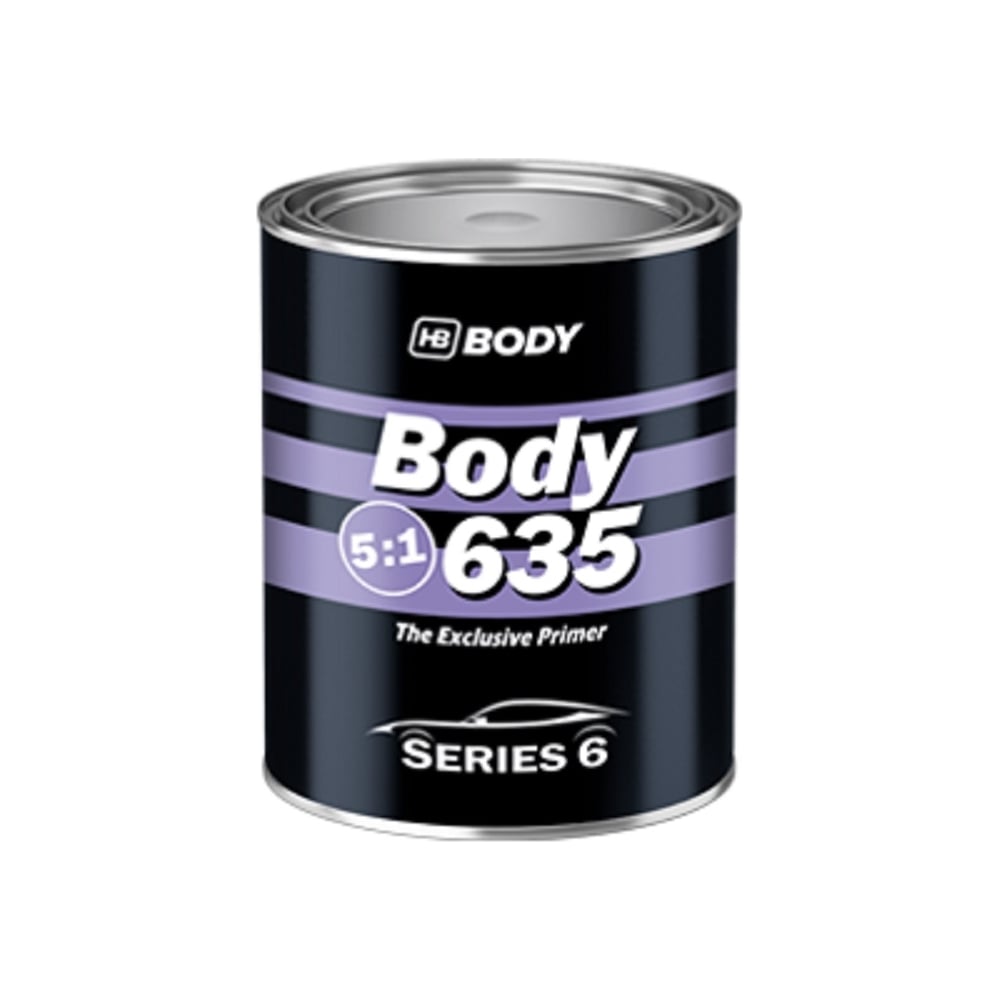 Изображение товара HB BODY 635 5: 1 белый грунт 2, 5 л - праймер для авто