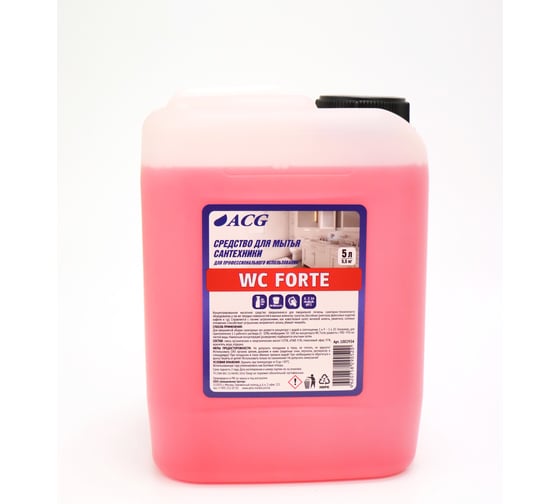 Изображение товара Кислотный очиститель ACG WC FORTE 5 л (1шт.) 1002934