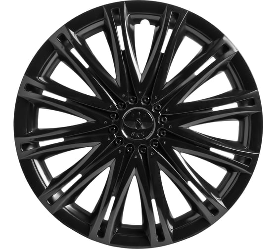 Изображение товара Колесные колпаки Airline 15 Скай черный глянец, комплект 2 шт. AWCC-15-13