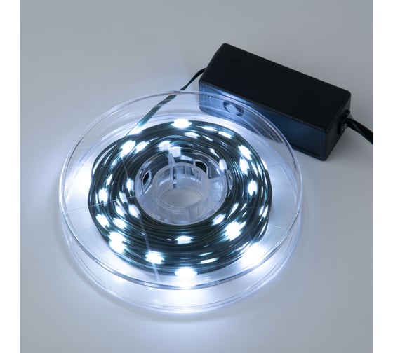Изображение товара Гирлянда светодиодная Uniel Полоса 10м ULD-S1000-100/DGA WHITE IP20 DEW BAND UL-00011304