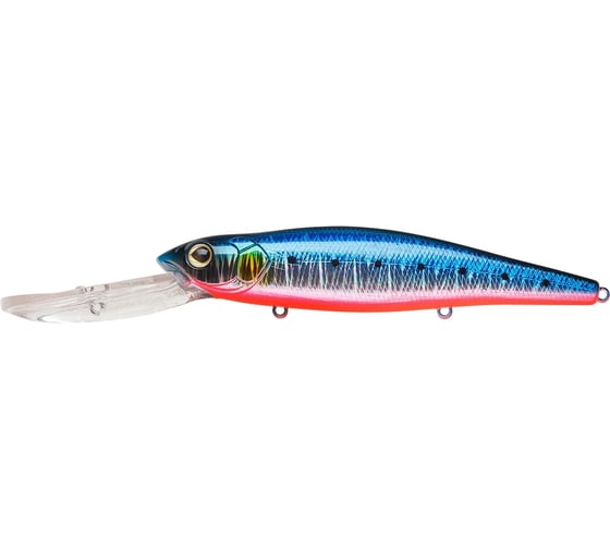 Изображение товара Воблер Strike Pro Deep Воблер Strike Pro Jer-O Minnow 130 цвет: A234-SBO-LU Blue Back Silver OB Fluo EG-054F#A234-SBO-LU
