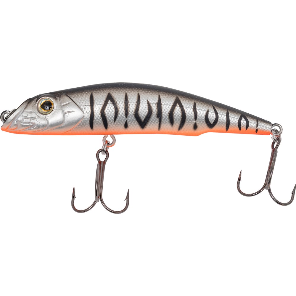 Изображение товара Воблер Strike Pro Darter-R King 105 цвет A243ES Grey Shadow Mat Tiger