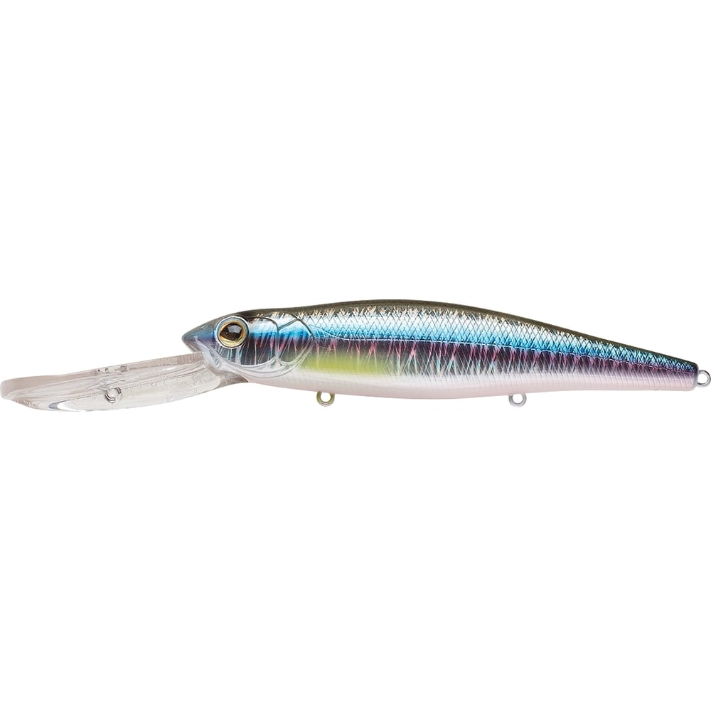 Изображение товара Воблер Strike Pro Jer-O Minnow 130 Rainbow Ghost Wakasagi EG-054F
